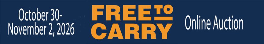 Free to Carry logo with 2026 dates