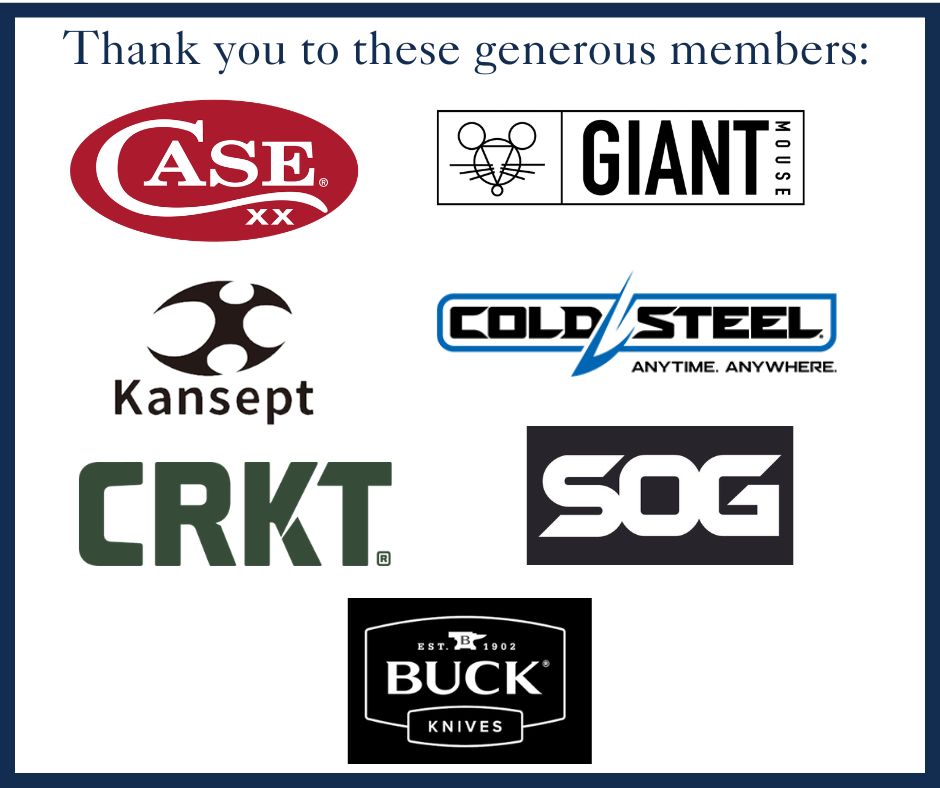 Ultimate Knife Giveaway 2026 company logos