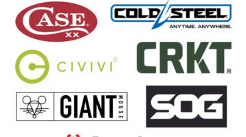 Thank you to these companies for donating knives