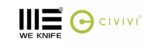 WE Knife and Civivi Logos